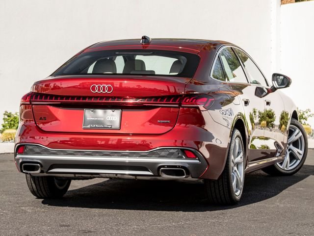 Used 2025 Grenadine Red Metallic Audi  image 6