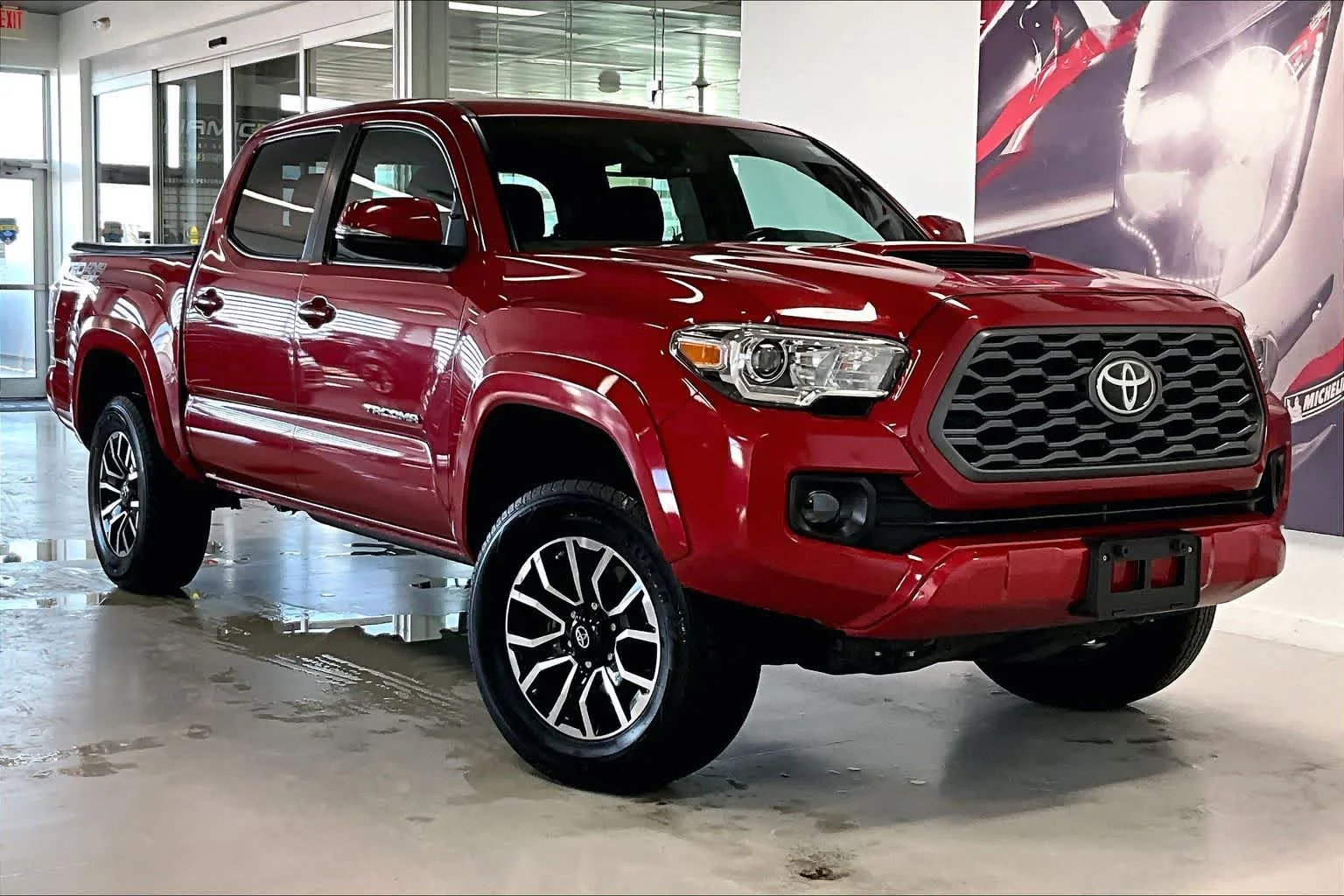 Used 2020 Barcelona Red Metallic Toyota TRD Sport image 19