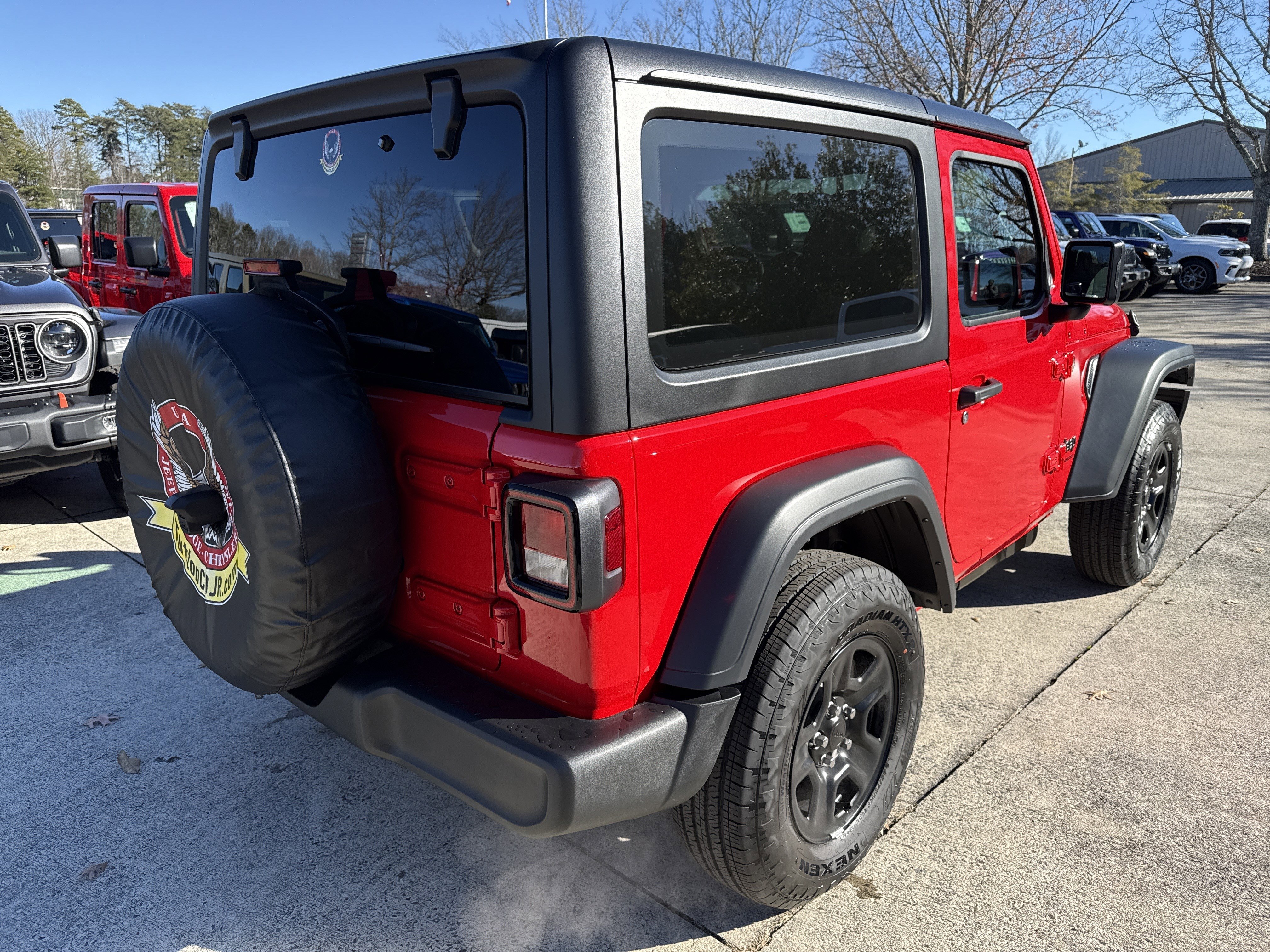 New 2026 Firecracker Red Clearcoat Jeep Sport image 7