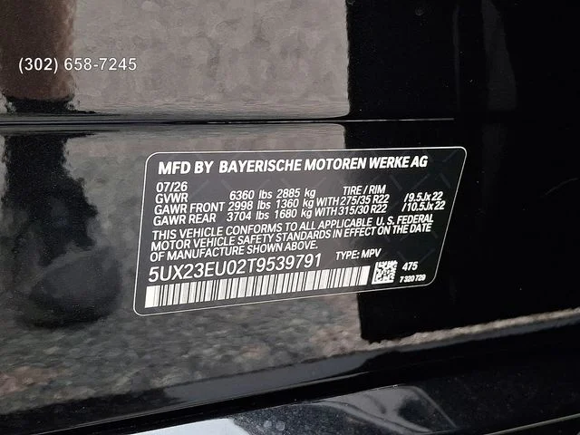 New 2026 Black Sapphire Metallic BMW xDrive40i image 20
