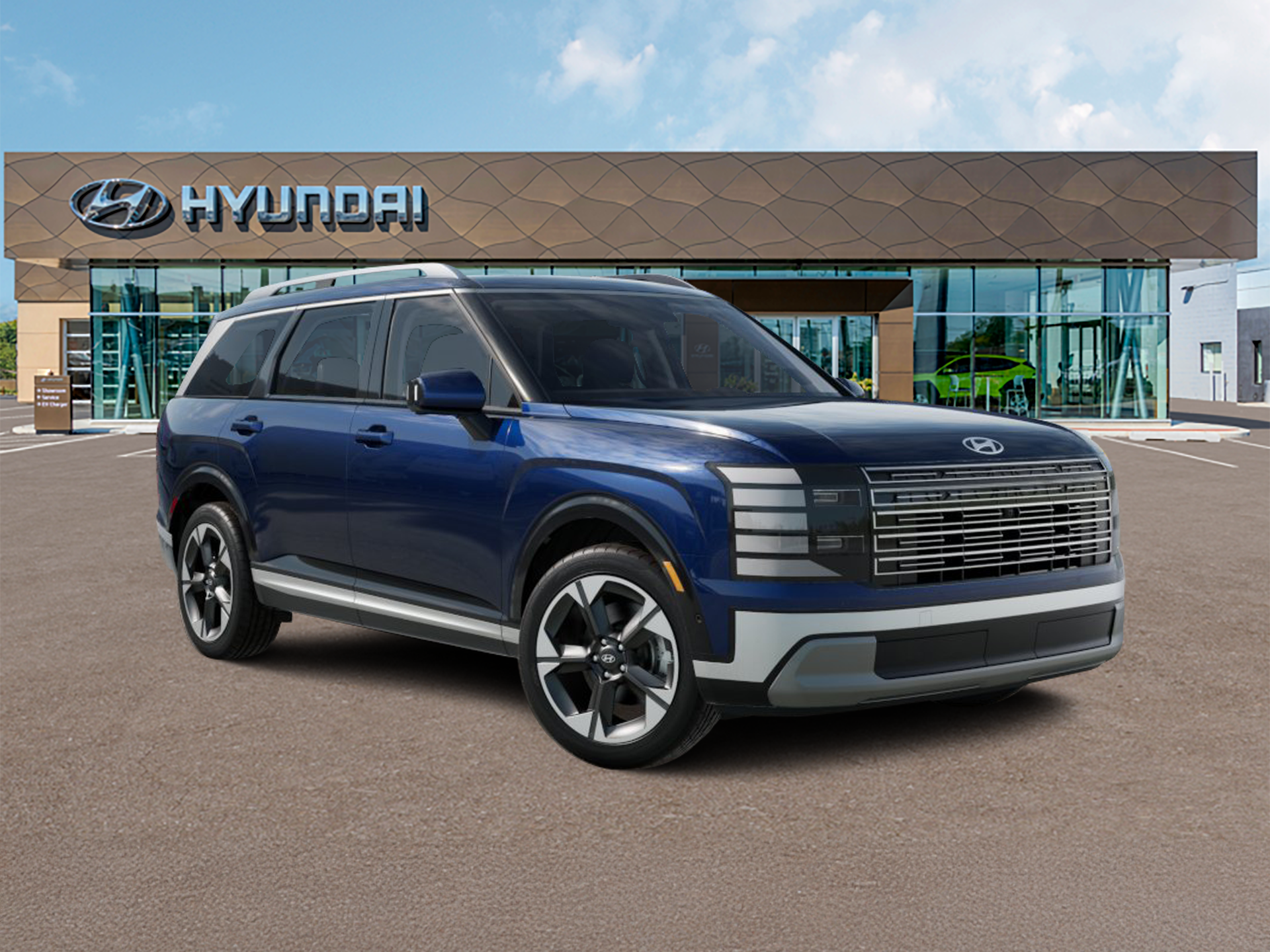 New 2026 Blue Hyundai Limited FWD image 7