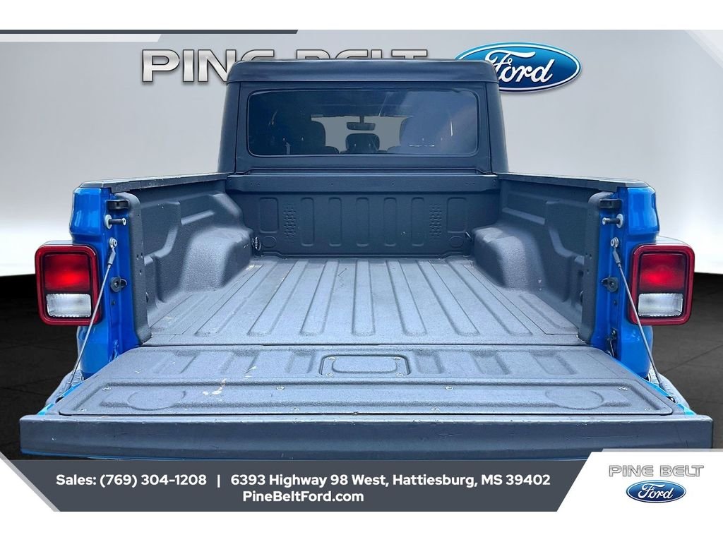 Used 2021 Hydro Blue Pearlcoat Jeep 80th Anniversary image 12