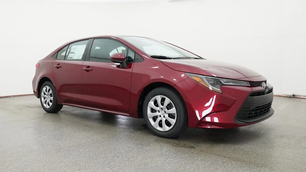 New 2026 Ruby Flare Pearl Toyota LE image 9