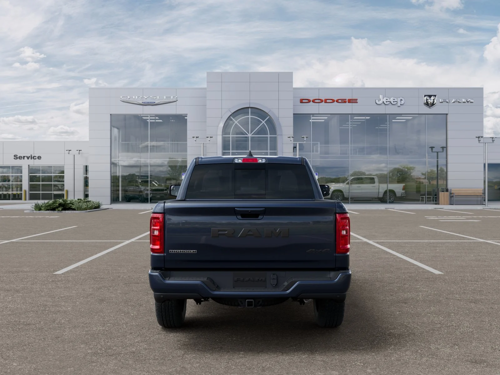 New 2026 Forged Blue Metallic Exterior Paint RAM Big Horn/Lone Star image 33