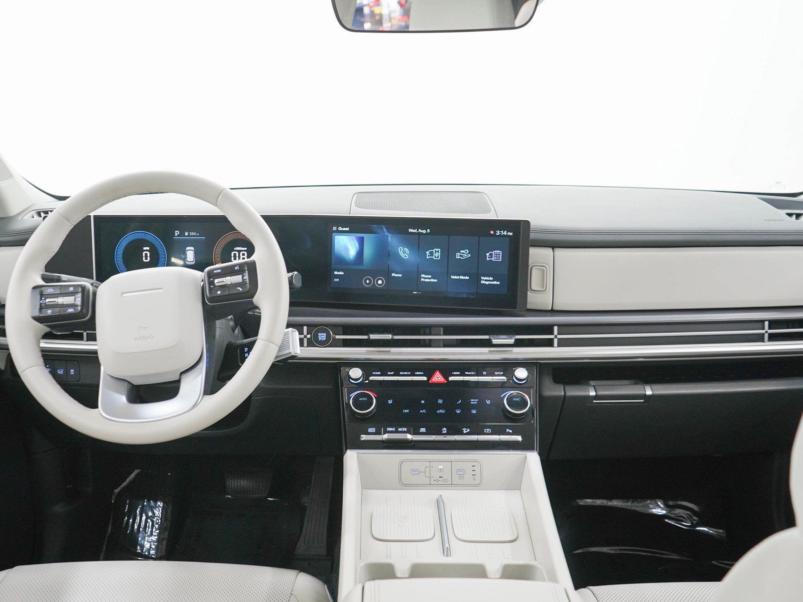 Used 2024 Serenity White Hyundai SEL AWD image 18