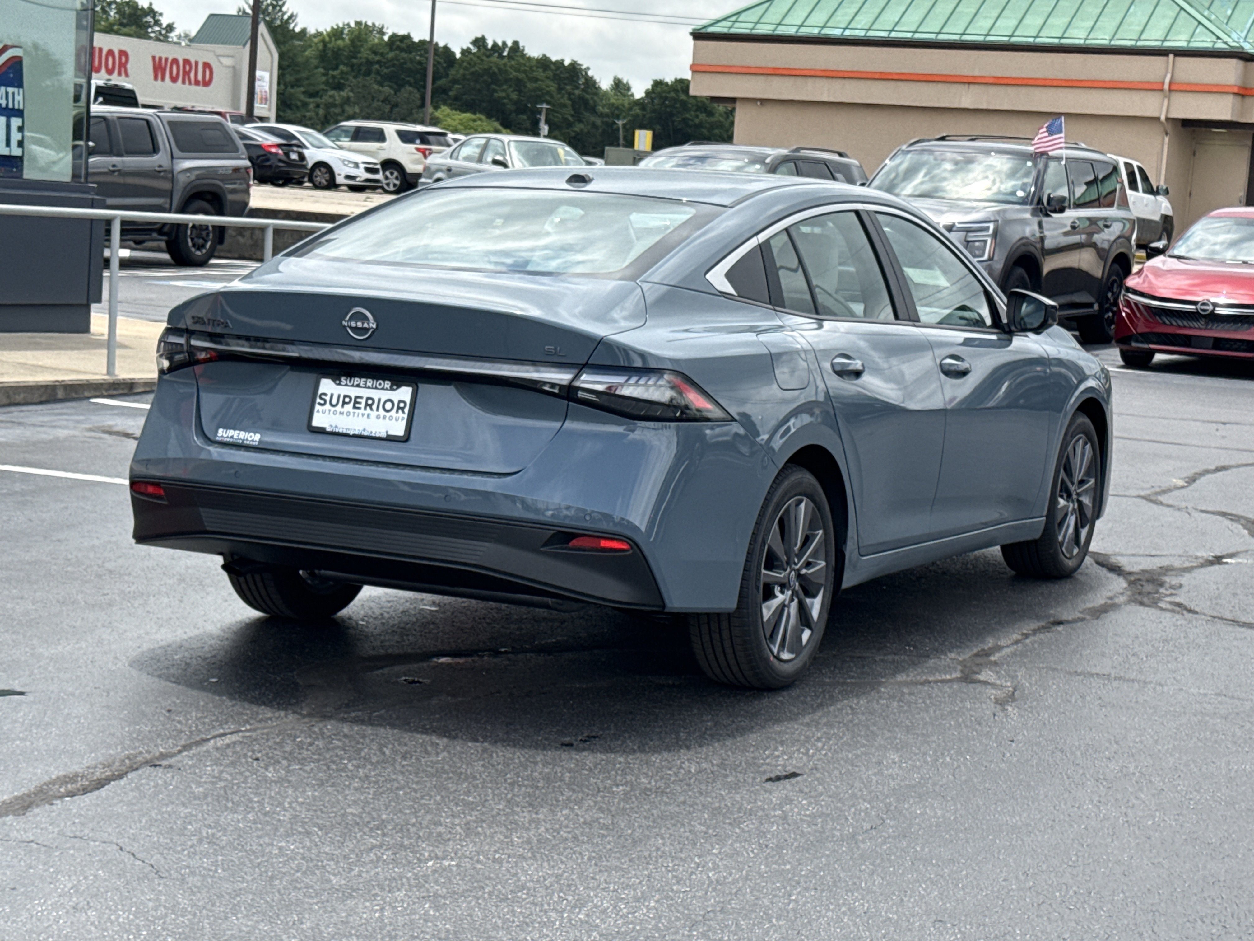 New 2026 Atlantic Gray Metallic Nissan SL image 3