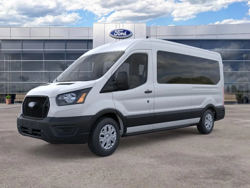 New 2026 Oxford White Ford Passenger Van XL image 1