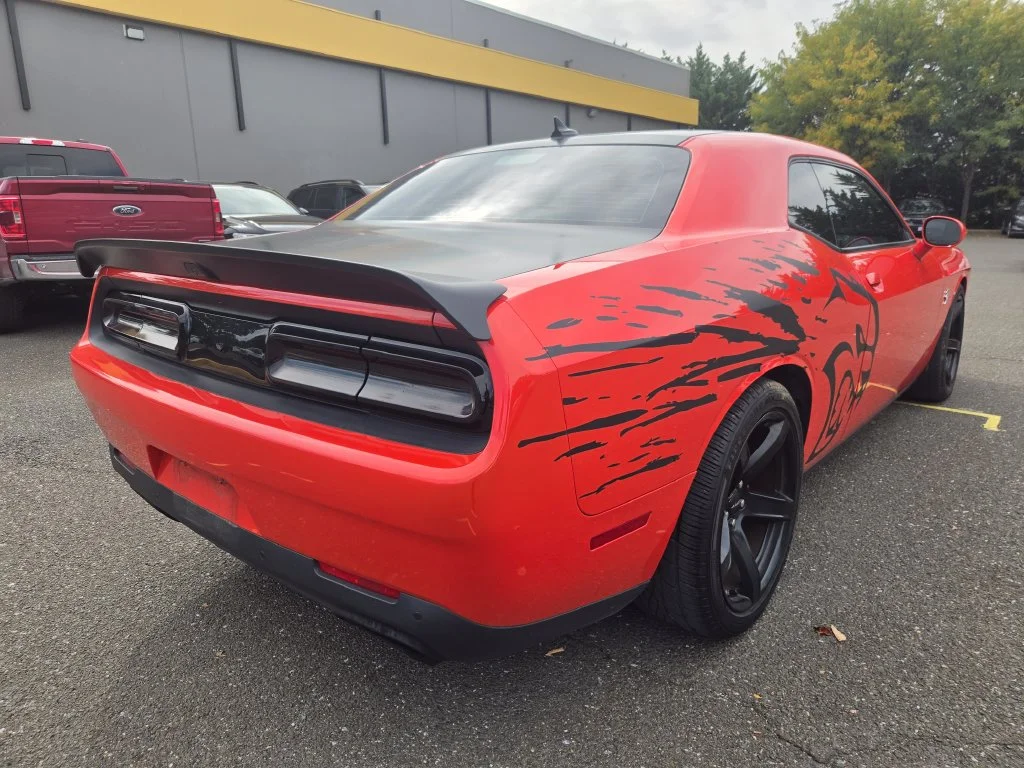 Used 2019 Orange Dodge SRT Hellcat image 7
