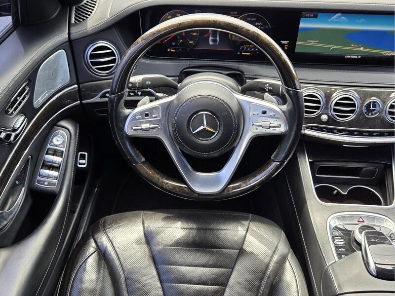 Used 2018 Black MERCEDES-BENZ S 560 SEDAN image 14