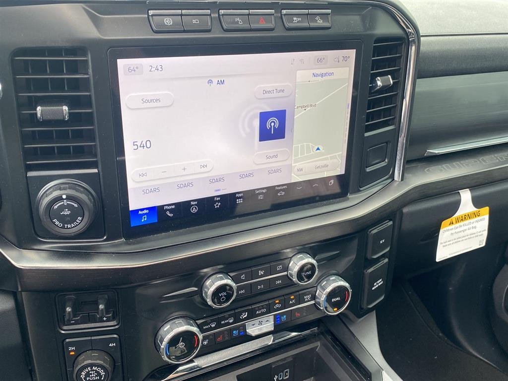 Used 2023 Antimatter Blue Metallic Ford LARIAT image 4