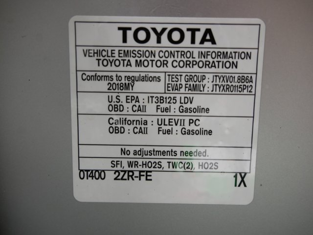 Certified Used 2018 Classic Silver Metallic Toyota SE image 28