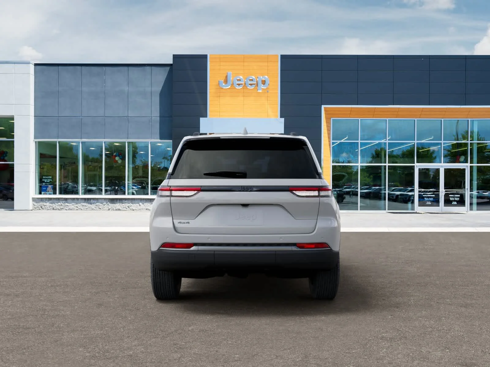 New 2026 Bright White Clear-Coat Exterior Paint Jeep Laredo Altitude image 7