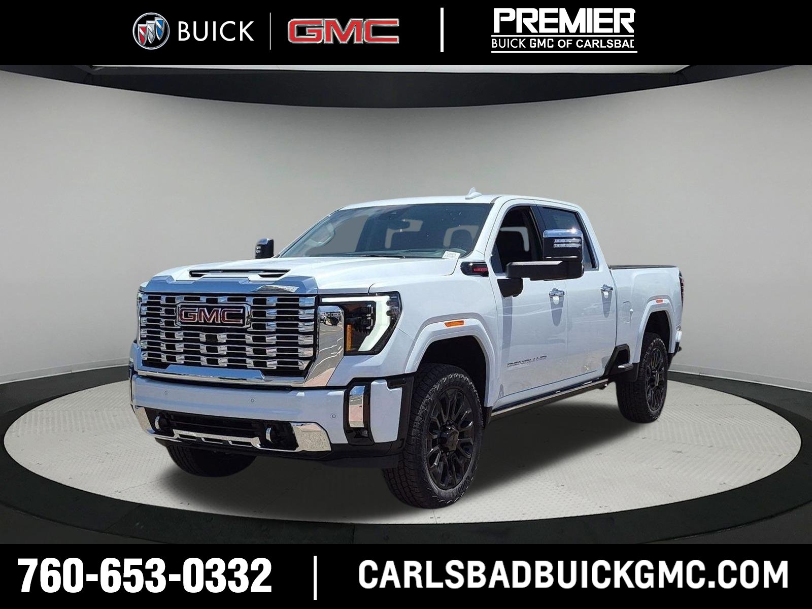New 2026 Glacier White Tricoat GMC Denali image 1