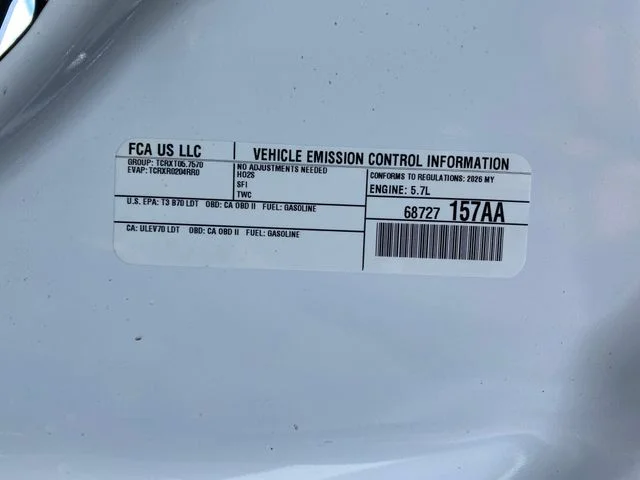 New 2026 White Knuckle Clear-Coat Exterior Paint Dodge GT Plus HEMI V8 image 29
