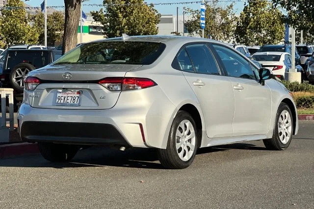 Used 2023 Silver Toyota LE image 4