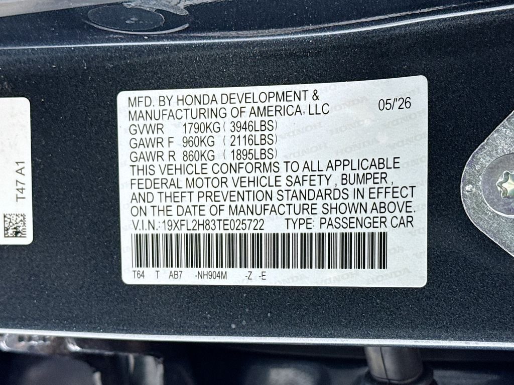 New 2026 Meteorite Gray Metallic Honda Sport image 33