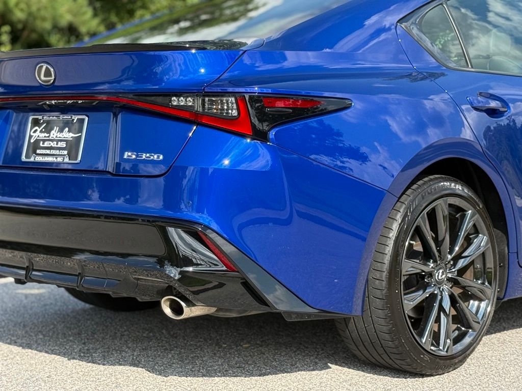 Certified Used 2025 Blue Lexus 350 F SPORT image 16