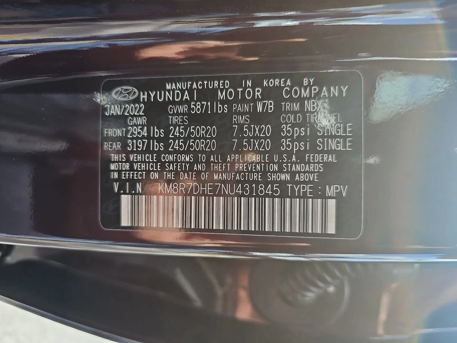 Used 2022 Red Hyundai Calligraphy image 33