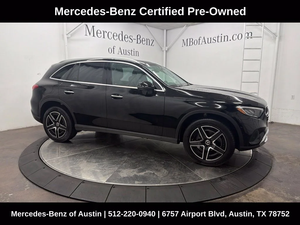 Certified Used 2026 Black Mercedes-Benz GLC 300 image 1