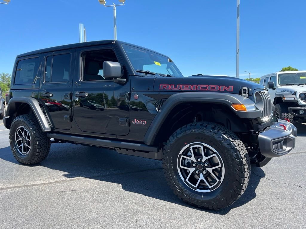 New 2026 Black Clear-Coat Exterior Paint Jeep Rubicon image 47