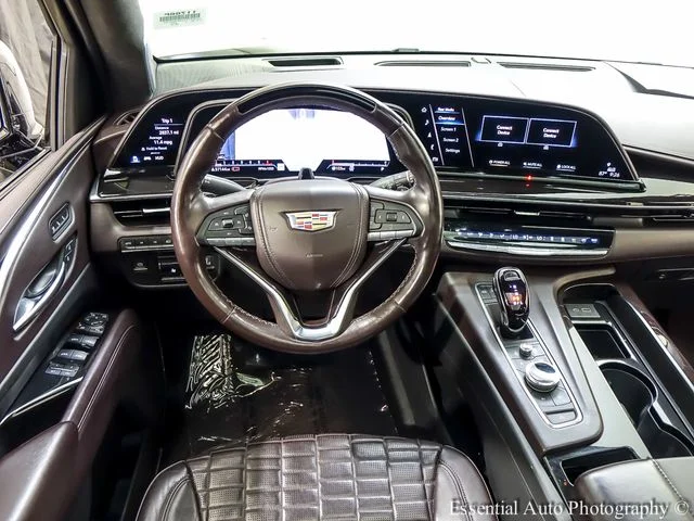 Used 2021 Black Cadillac Premium Luxury Platinum image 3