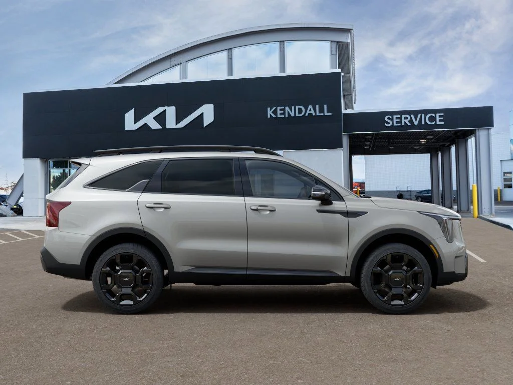 New 2026 Ivory Silver Kia X-Line EX AWD image 7