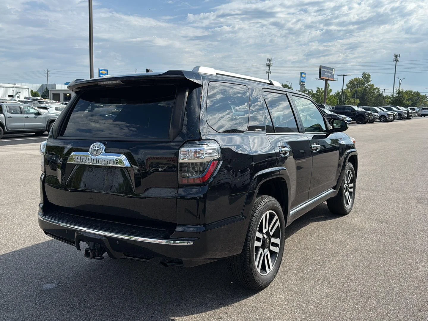 Used 2023 Midnight Black Metallic Toyota Limited image 3