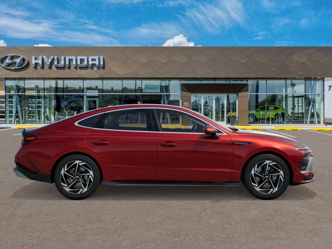 New 2026 Ultimate Red Hyundai SEL Sport image 7