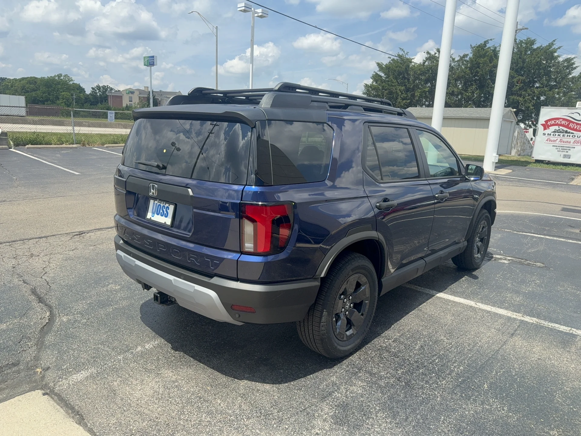 New 2026 Obsidian Blue Pearl Honda RTL Towing image 5
