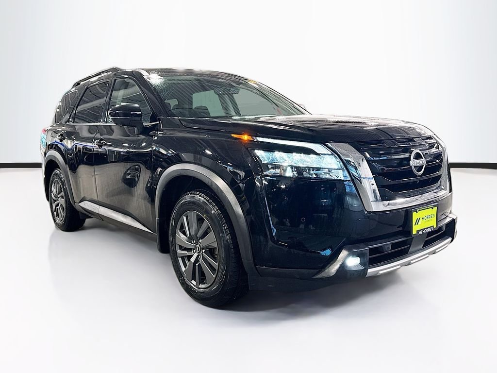 Used 2024 Black Nissan SV image 3