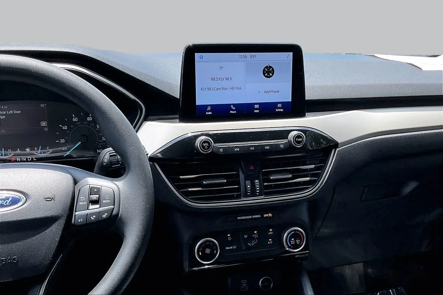 Used 2021 Agate Black Metallic Ford SE image 8