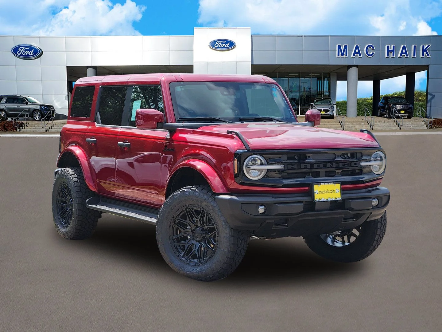 New 2026 Ruby Red Metallic Tinted Clearcoat Ford Outer Banks® image 1