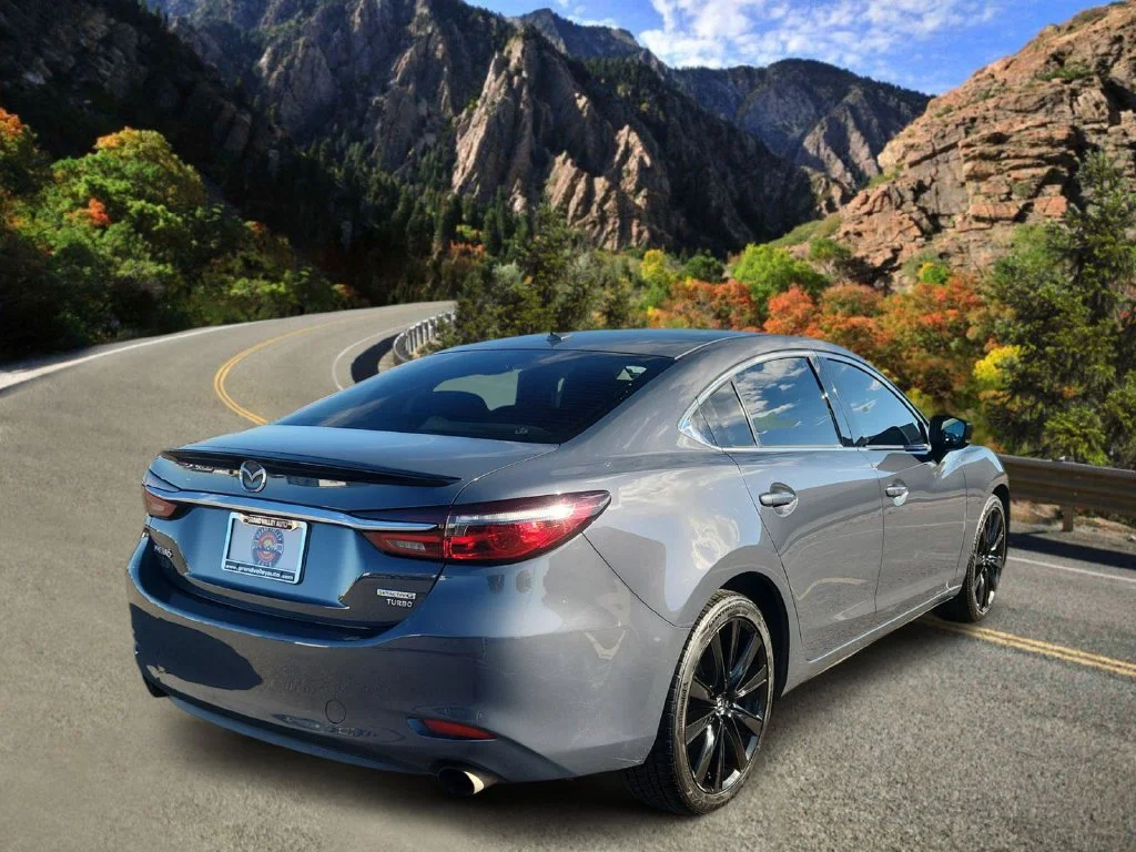 Used 2021 Gray Mazda Carbon Edition image 3