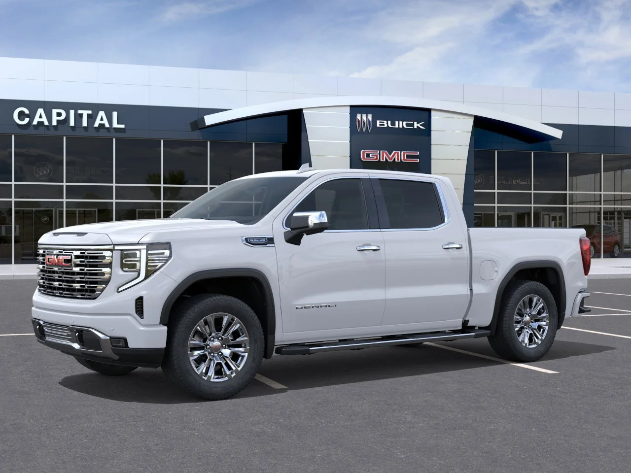 New 2026 Glacier White Tricoat GMC Denali image 3