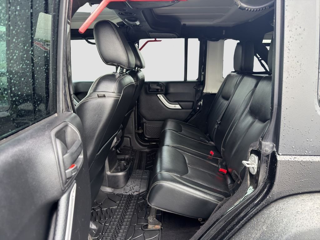 Used 2016 Black Jeep Unlimited Rubicon image 11