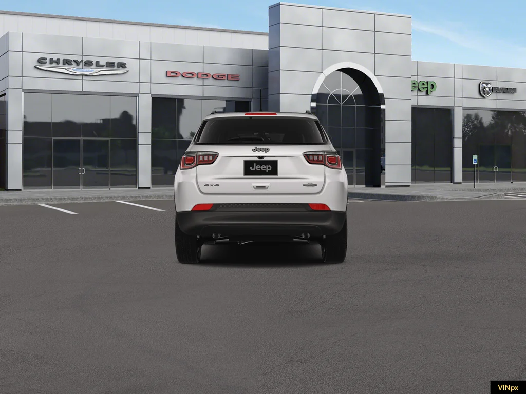 New 2026 Bright White Clear-Coat Exterior Paint Jeep Latitude image 5