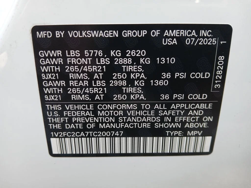 2026 Volkswagen Atlas Cross Sport SEL Premium R-LINE - Photo 30