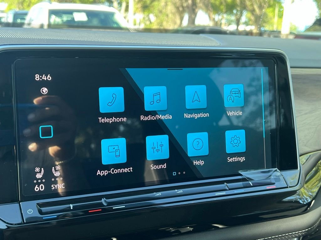 New 2026 Black Volkswagen SE w/Technology image 16
