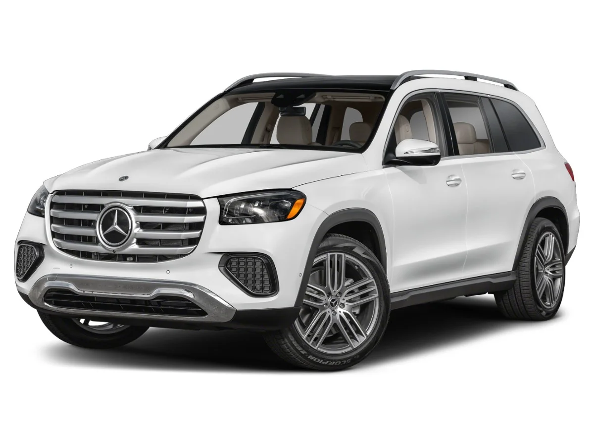 Certified Used 2025 Selenite Grey Metallic Mercedes-Benz GLS 450 image 1