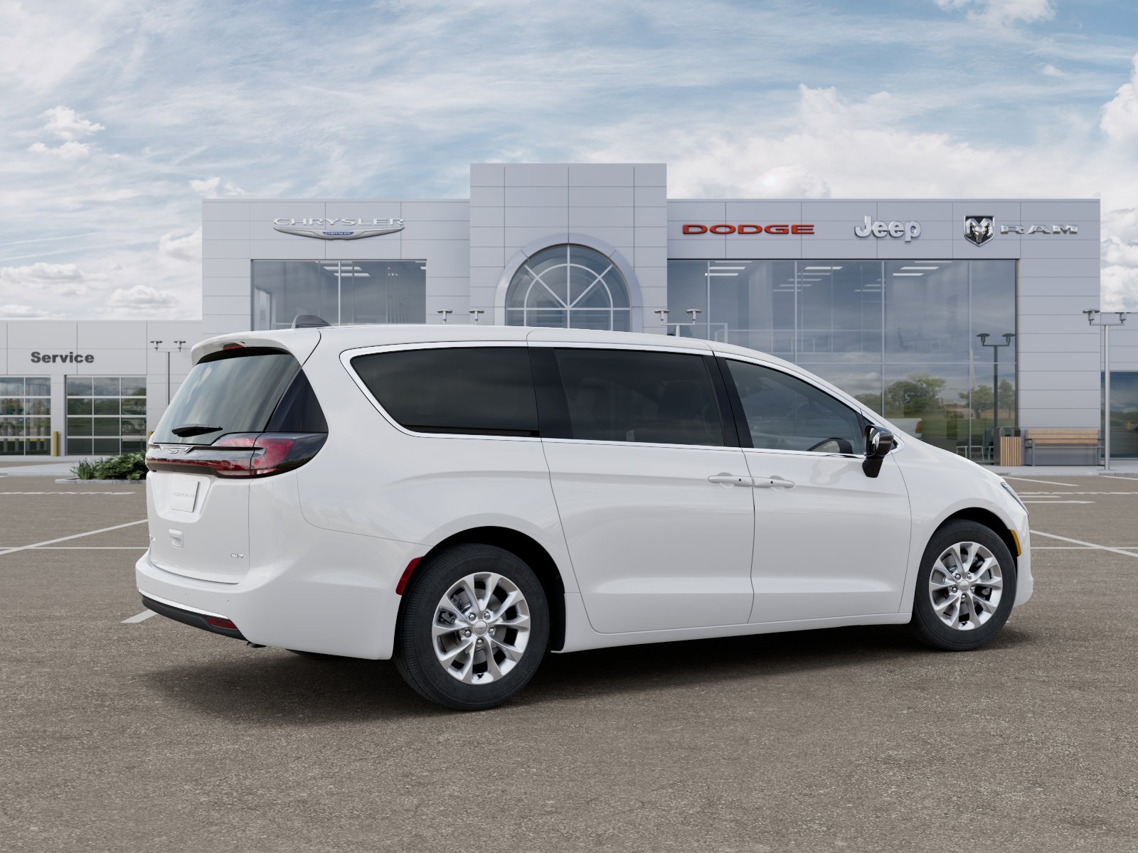 New 2027 Bright White Clear-Coat Exterior Paint Chrysler Select image 30