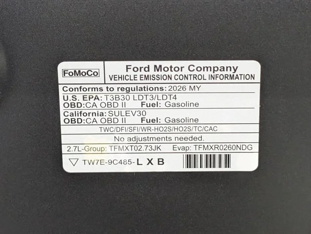 New 2026 Carbonized Gray Metallic Ford STX® image 56