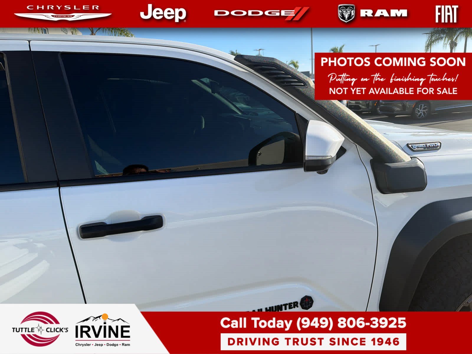 Used 2026 Ice Cap Toyota TRAILHUNTER HYBRI image 8