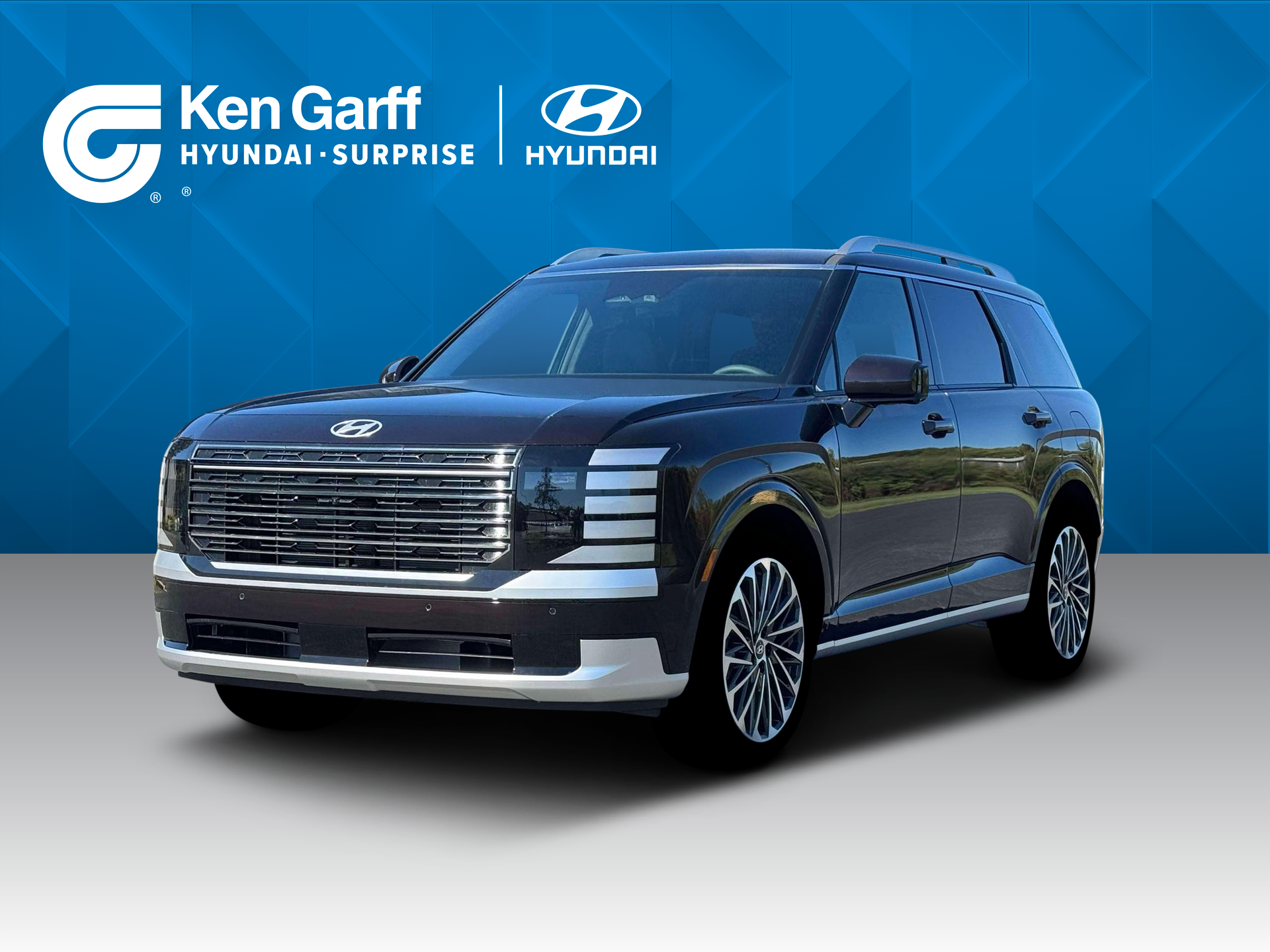 New 2026 Galaxy Maroon Pearl Hyundai Calligraphy AWD image 1