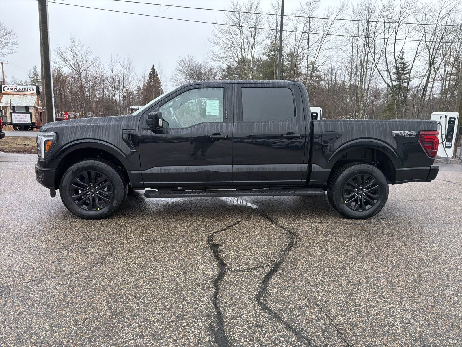 New 2026 Agate Black Metallic Ford Lariat® image 4
