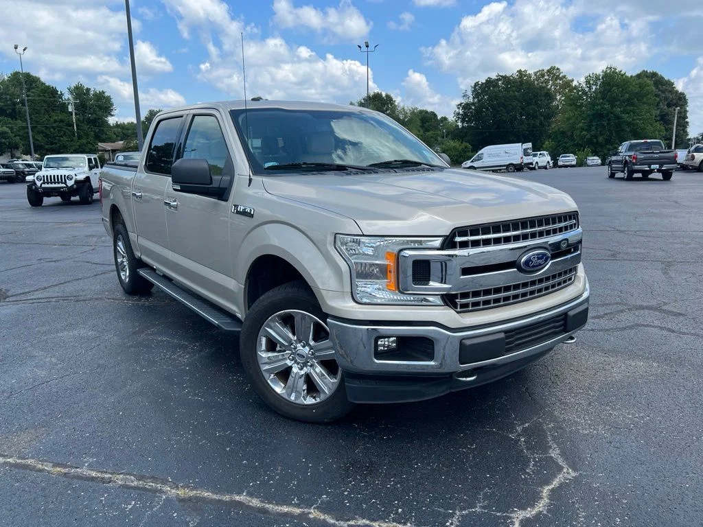 Used 2018 Gold Ford XLT image 1
