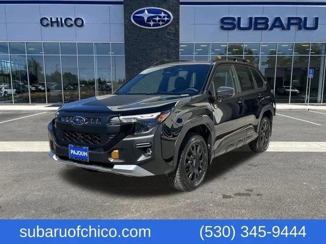 New 2026 CRYSTAL BLACK SILICA Subaru Wilderness image 3