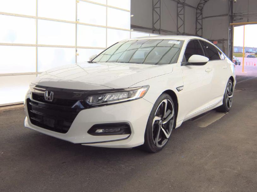 Used 2019 Platinum White Pearl Honda Sport image 1