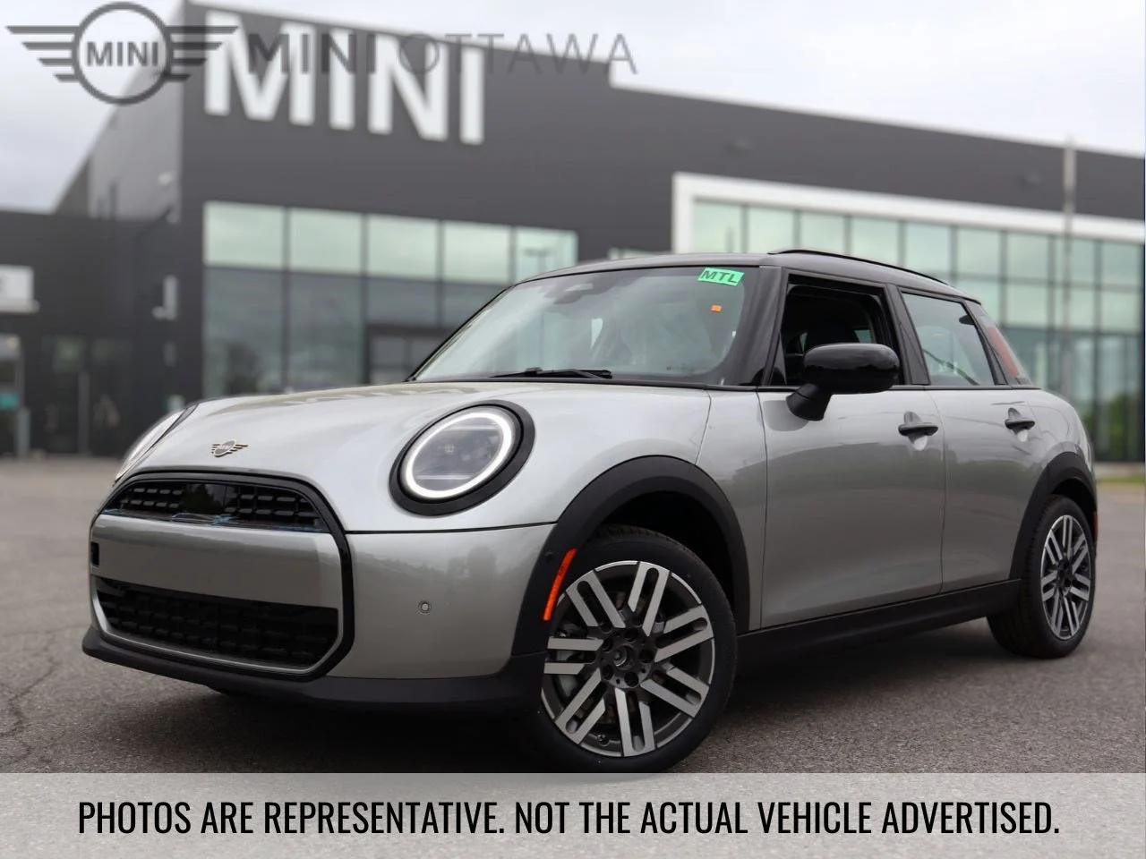 New 2026 Melting Silver III Metallic MINI Cooper C image 1