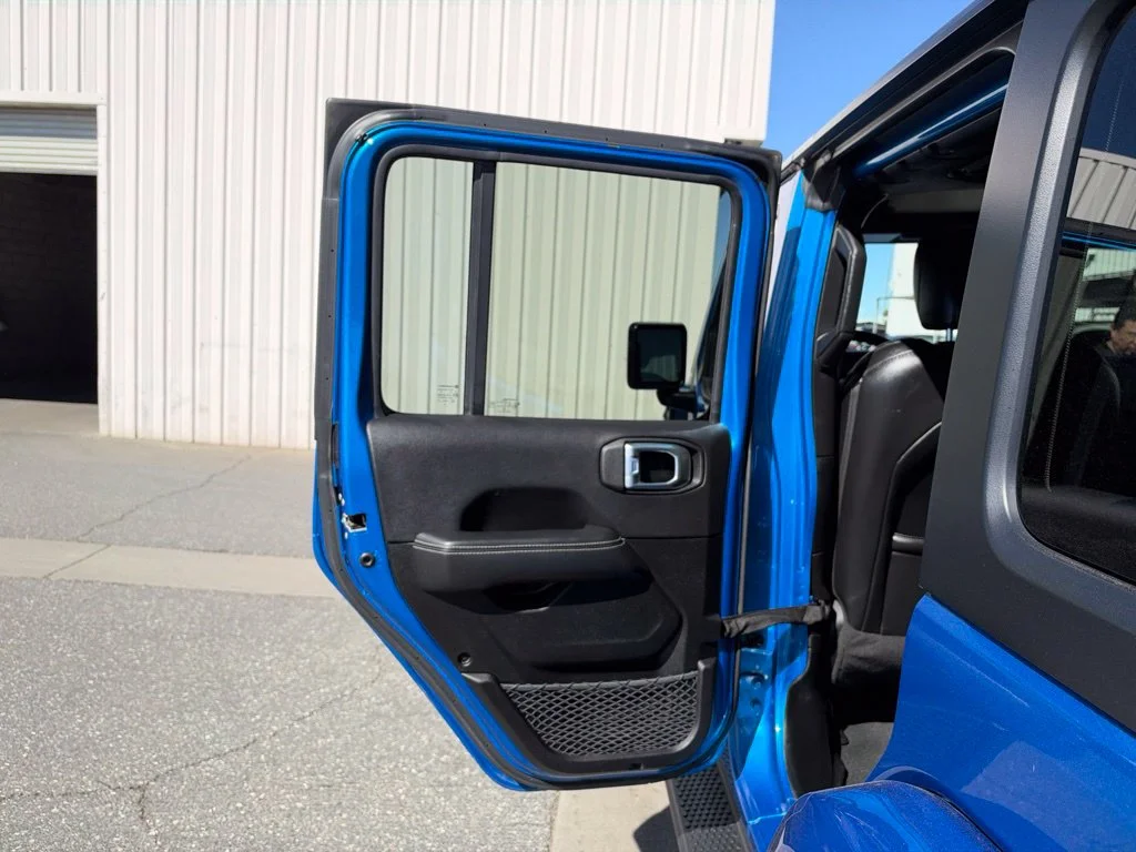 Used 2022 Blue Jeep Unlimited Sahara 4xe image 17