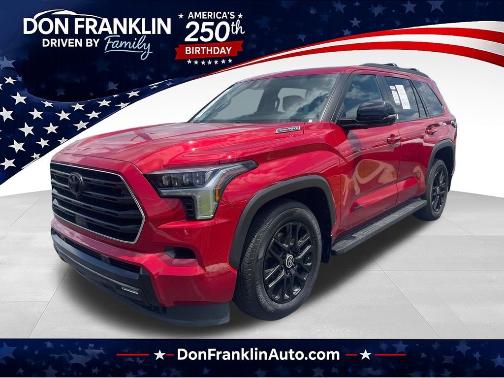 Used 2024 Red Toyota Limited image 1